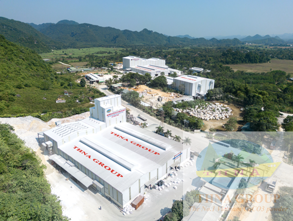 Nhà máy bột đá CaCO3 siêu mịn hiện đại công suất lớn tại Nghệ An