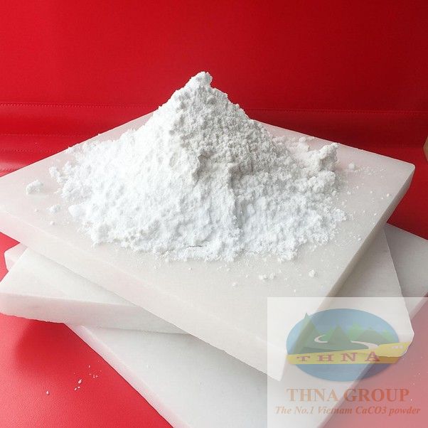 Bột đá CaCO3 phủ giúp nhựa bóng mịn và bền màu hơn cho thành phẩm